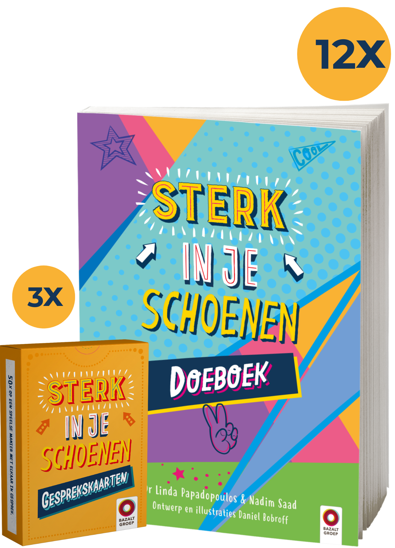 Sterk in je schoenen Doe-set - schoolset voor 12 leerlingen