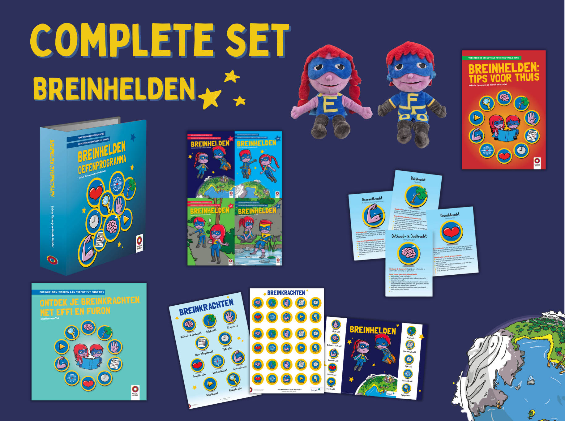 Complete set Breinhelden
