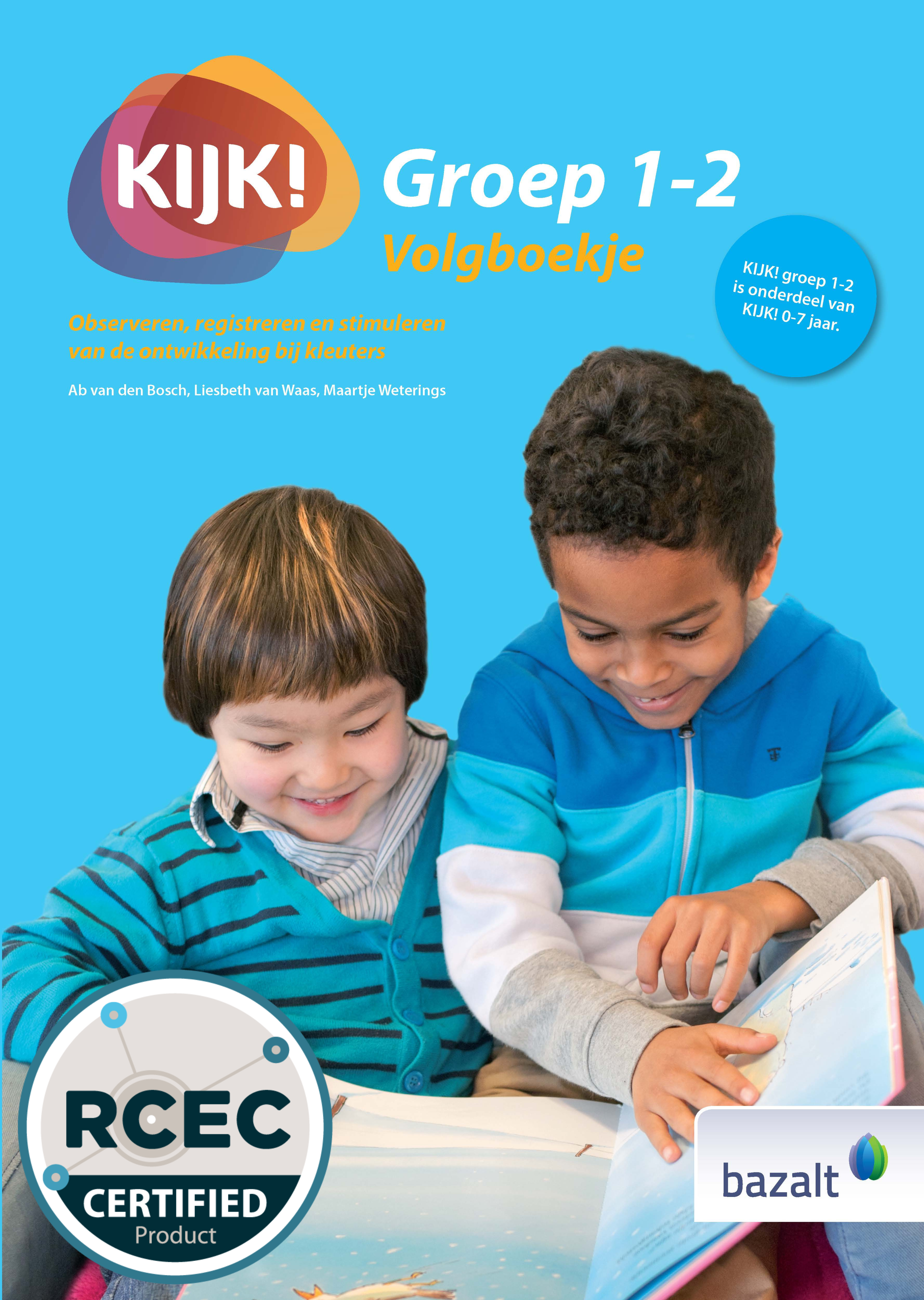 KIJK! Groep 1-2 volgboekje
