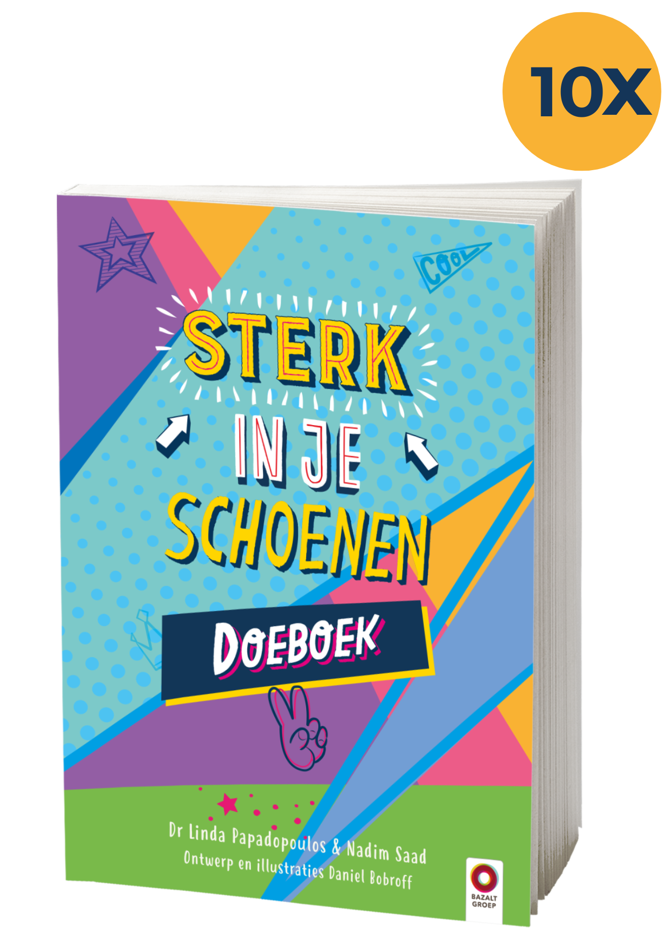 Sterk in je schoenen Doeboek - schoolset van 10 boeken