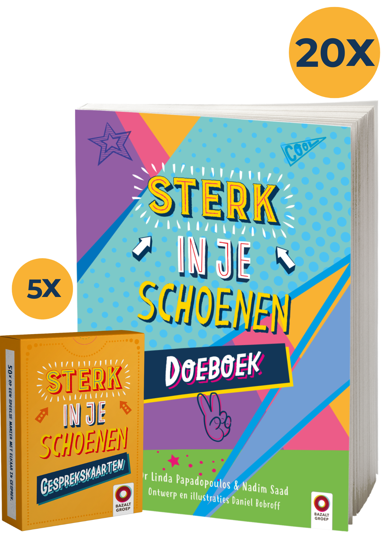 Sterk in je schoenen Doe-set - schoolset voor 20 leerlingen