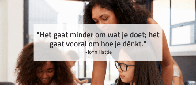 Het gaat vooral om hoe je denkt