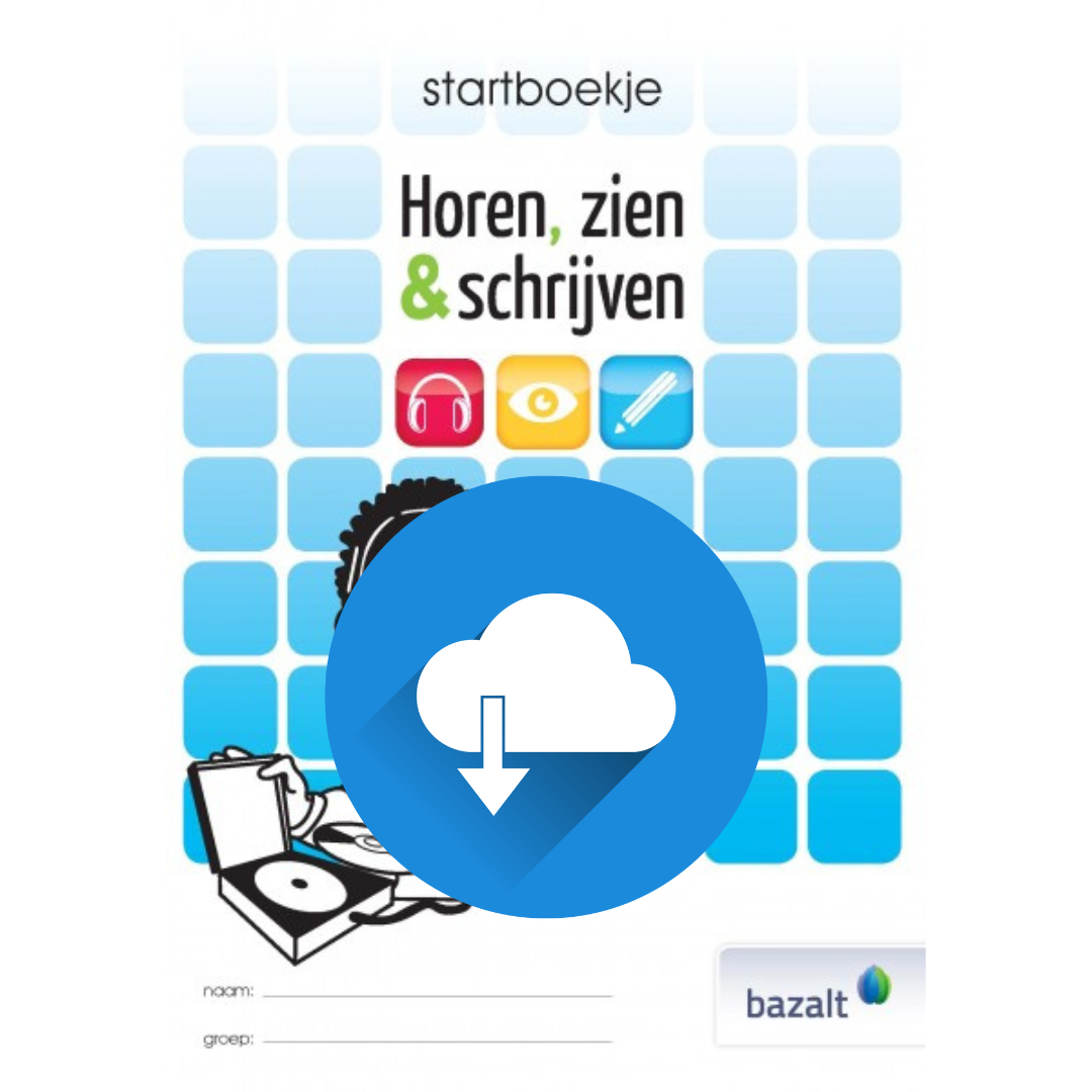 Startboekje Horen, Zien en Schrijven - digitale bijlagen